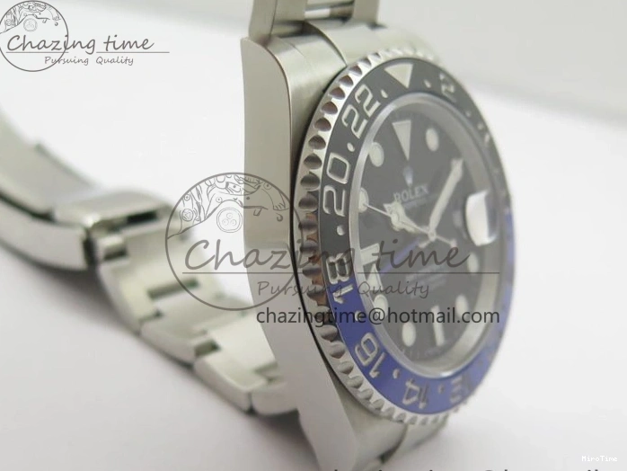 MiroTime 0512 Versatile GMT-Master II 116710 BLNR Black Blue Ceramic 904L Steel VRF 1:1 Best Edition VR3186 CHS V3 (CF Bezel) 2497
